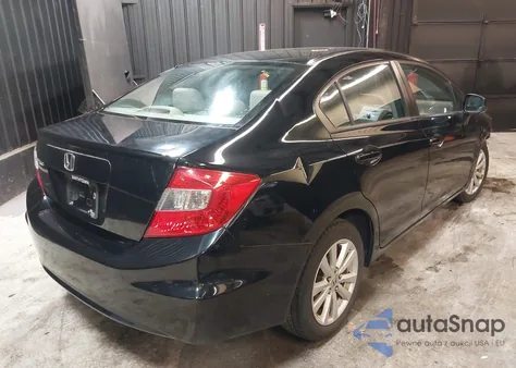 2012 Honda Civic Ex from USA, damaged, VIN 19XFB2F87CE347558
